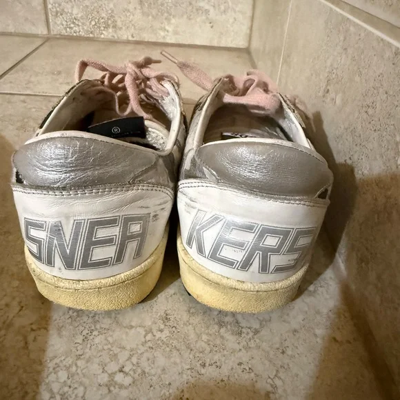 Golden Goose Camouflage Sneakers with Glitter Star - Picture 3 of 6